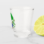 Verre A Shot Jour des terres Design quotidien (Droite)