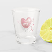 Verre A Shot Journée mondiale de la santé (Dos)