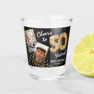 Verre A Shot Joyeux 50e Anniversaire 2 Photo