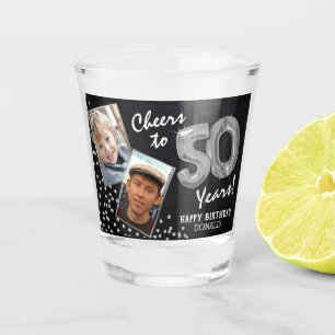 Verre A Shot Joyeux 50e Anniversaire 2 Photo