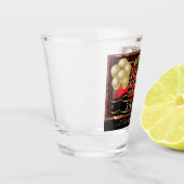 Verre A Shot Joyeux anniversaire de Keepsaké personnalisé - Rou (Gauche)