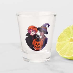 Verre A Shot Joyeux costumes d'Halloween