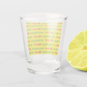 Verre A Shot Joyeux Kwanzaa Message 2 (Dos)