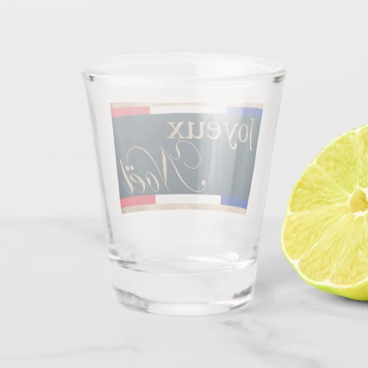 Verre A Shot Joyeux Noël (Dos)