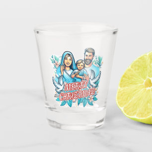 Verre A Shot Joyeux Noël