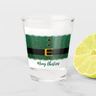 Verre A Shot Joyeux Noël-Centre-Pantalon Vert Éclatant-