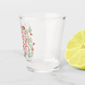 Verre A Shot Joyeux Noël Festif Script (Droite)