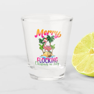 Verre A Shot Joyeux Noël Noël en juillet