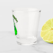 Verre A Shot Joyeux St Pat T-Rex Saint Patrick's Day Dinosaur (Droite)