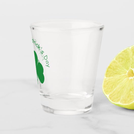 Verre A Shot Joyeux St Patrick's Day Shot Glass (Droite)