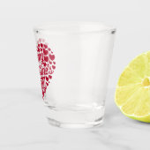 Verre A Shot Joyeux Valentines Day Valentine Love Heart (Droite)