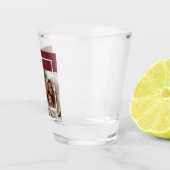 Verre A Shot Joyful Merry Blessed Personalized Christmas Photo  (Droite)