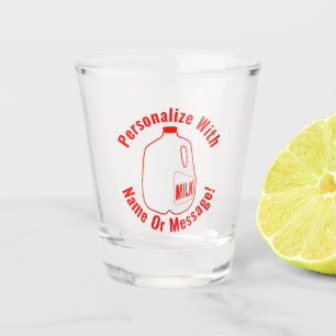 Verre A Shot Jus de lait