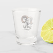 Verre A Shot Jusqu'à si bonne chèvre juive Hanoukka Lovers (Dos)