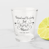 Verre A Shot Juste marié (Devant)