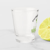 Verre A Shot Juste Une Fille Qui Aime Margaritas (Gauche)