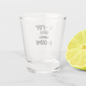 Verre A Shot K-pop ramen à café (Dos)