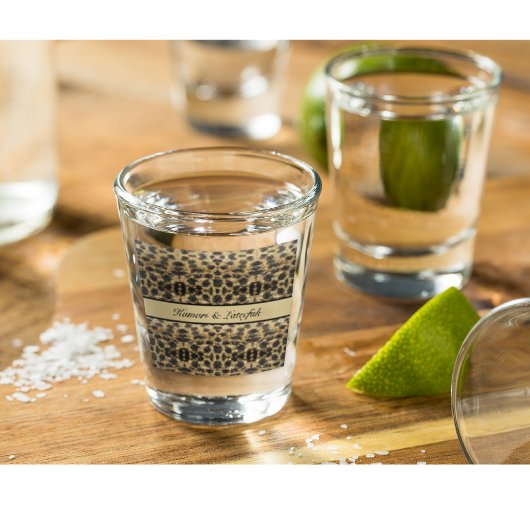 Verre A Shot KaleidoCheetah, coutume