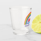 Verre A Shot Kamala Harris 2024 Rainbow LGBTQ Rights (Gauche)