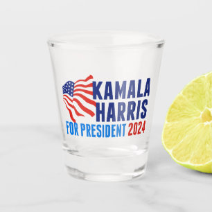 Verre A Shot Kamala Harris pour l'élection présidentielle de 20