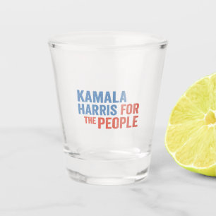 Verre A Shot Kamala Harris pour les démocrates électoraux popul
