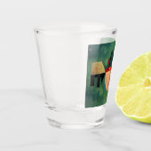 Verre A Shot Kandinsky vers le haut Abstrait peinture verte (Gauche)