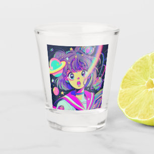Verre A Shot Kawaii Anime Girl Shot Glass