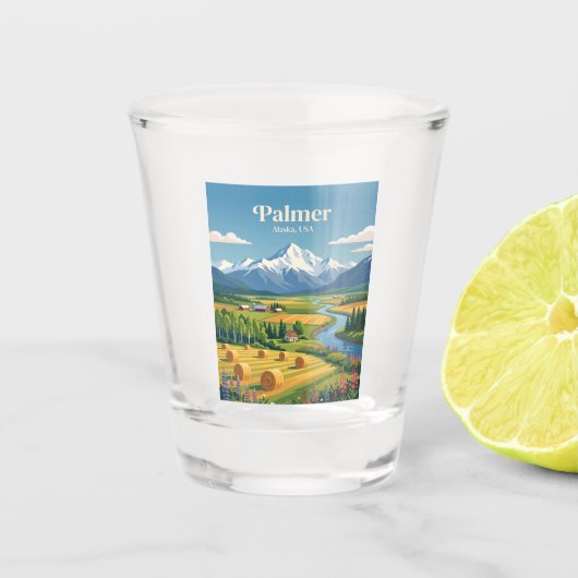 Verre A Shot Kenai Alaska (Devant)
