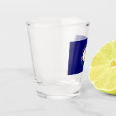 Verre A Shot Kentucky : Commonwealth Bluegrass Drapeau de l'Éta (Gauche)