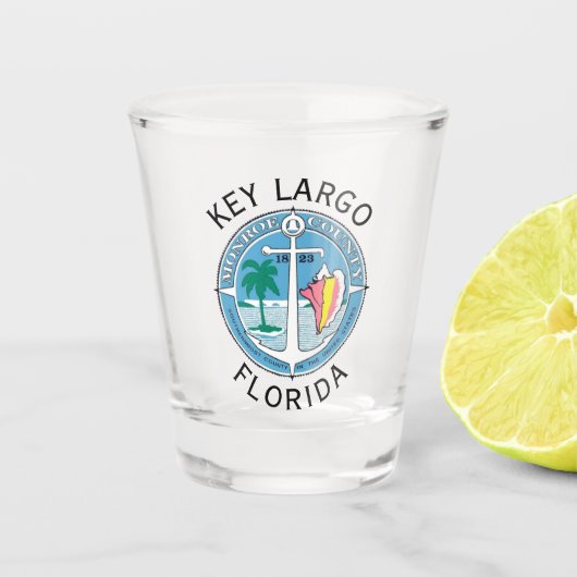 Verre A Shot Key Largo - Florida Keys (Devant)