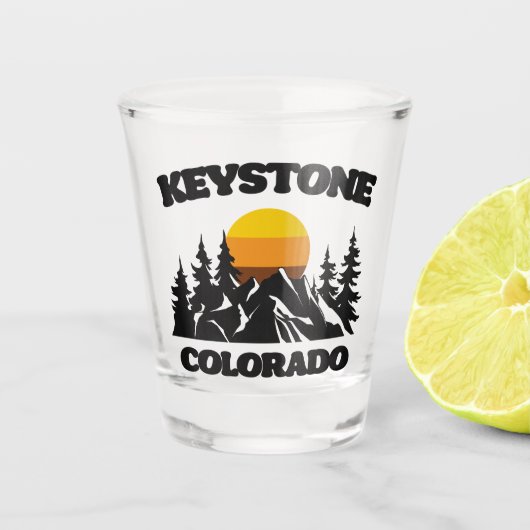Verre A Shot Keystone, Colorado (Devant)