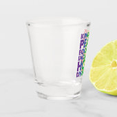 Verre A Shot Kindness Peace Equality Love Inclusion Hope LGBT (Gauche)
