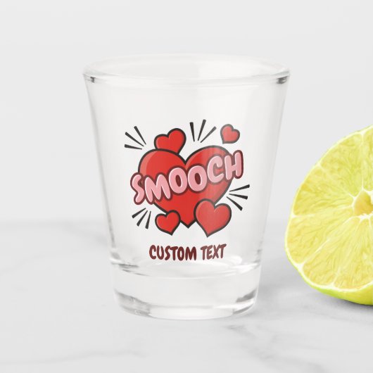 Verre A Shot Kissing Comic Sound Effect (Devant)