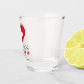 Verre A Shot Kit Hangovere Bachelorette Party Personnalisé (Droite)