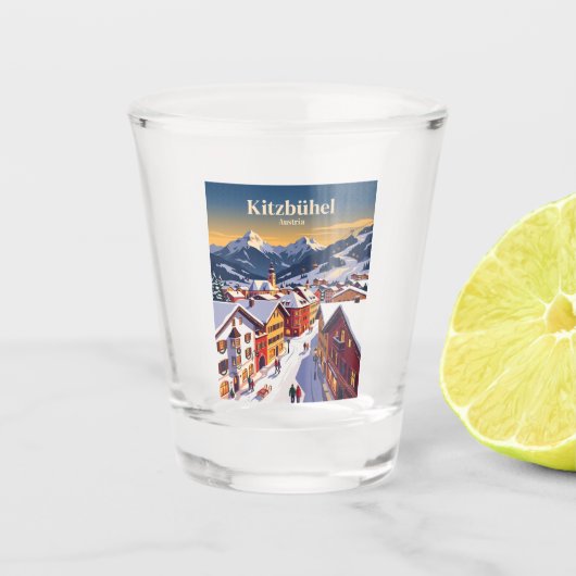 Verre A Shot Kitzbühel, Autriche (Devant)