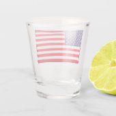 Verre A Shot La Bannière étoilée (Dos)