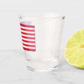 Verre A Shot La Bannière étoilée (Droite)