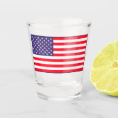Verre A Shot La Bannière étoilée (Devant)