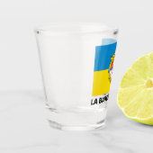 Verre A Shot La Barceloneta (drapeau, quartier à Barcelone (Gauche)