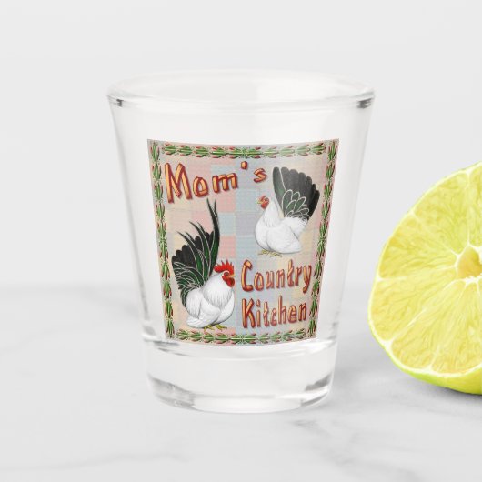 Verre A Shot La cuisine de la mère (Devant)