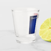 Verre A Shot La devise nationale de France (Gauche)