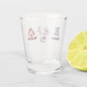 Verre A Shot La France 프 랑 스 en Corée SOJU (Dos)