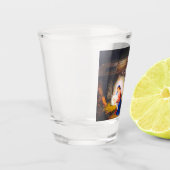 Verre A Shot La Nativité du Christ (Gauche)