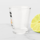 Verre A Shot La nuit avant le dîner de répétition de Retro Coup (Droite)