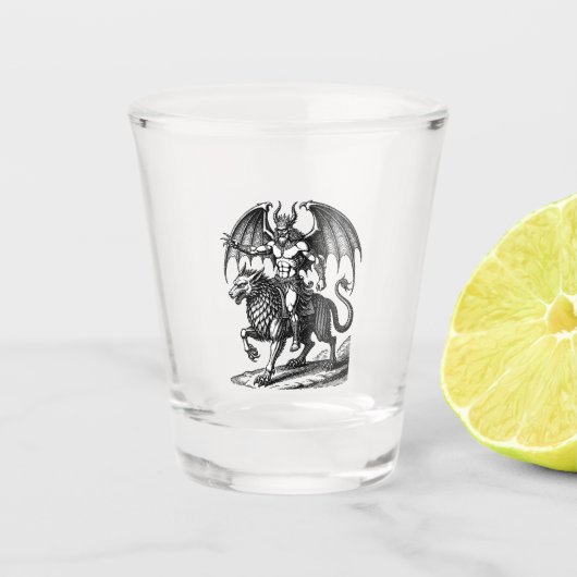 Verre A Shot La paisible domination d'Astaroth (Devant)
