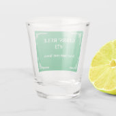 Verre A Shot la règle 73 de Gibbs (Dos)