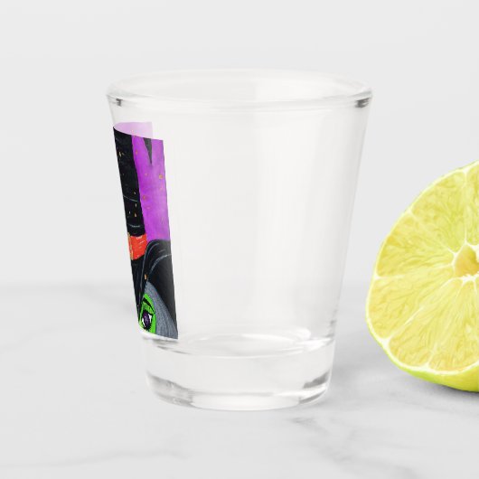 Verre A Shot La Sorcière à Halloween (Droite)