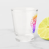 Verre A Shot La tasse sippy de grand-mère (Gauche)