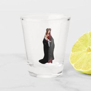 Verre A Shot La Vierge dans l'Eglise par Jan van Eyck