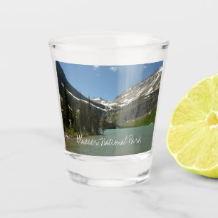 Verre A Shot Lac Grinnell au Glacier National Park